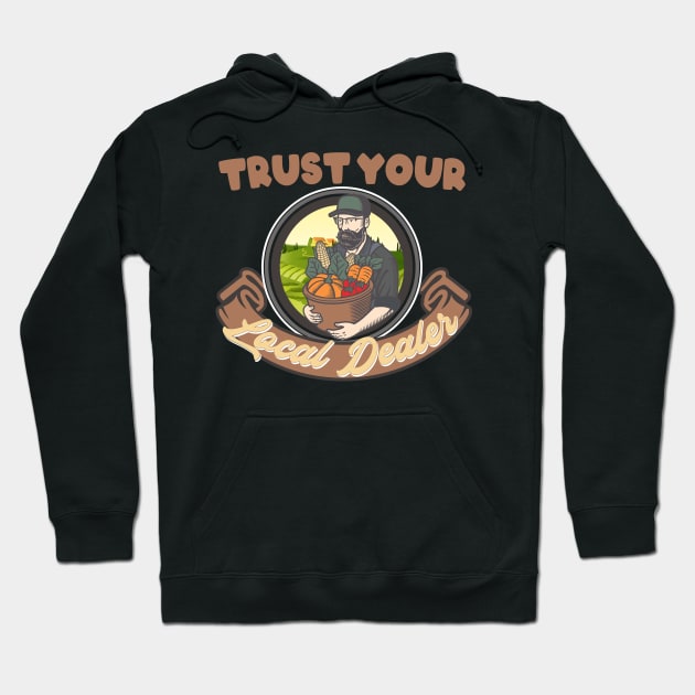 Agriculturist vegetable farmer Hoodie by Foxxy Merch